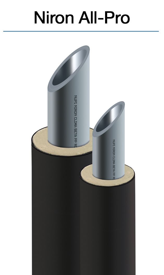 Tubería preaislada en PP-RCT para District Heating & District Cooling